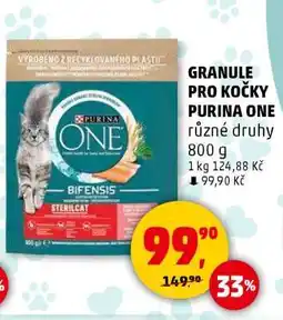 Penny Market GRANULE PRO KOČKY PURINA ONE nabídka