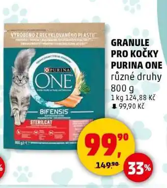 Penny Market GRANULE PRO KOČKY PURINA ONE nabídka