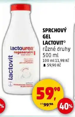 Penny Market SPRCHOVÝ GEL LACTOVIT nabídka