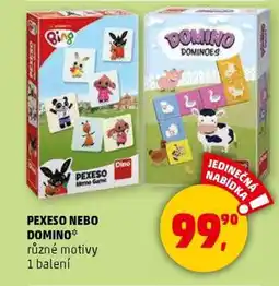 Penny Market PEXESO NEBO DOMINO nabídka
