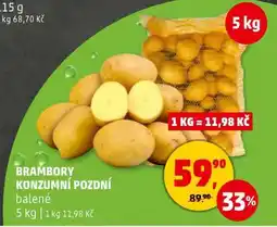 Penny Market Brambory konzumní pozdní balené nabídka
