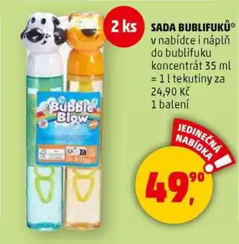 Penny Market Sada bublifuků nabídka