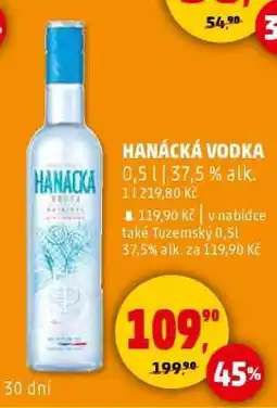 Penny Market Hanácká Vodka nabídka