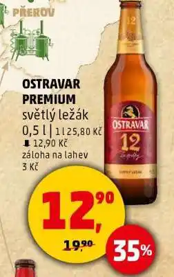 Penny Market OSTRAVAR PREMIUM světlý ležák nabídka