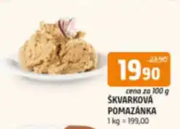 Terno Škvarková pomazánka nabídka