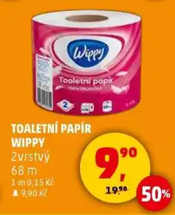 Penny Market TOALETNÍ PAPÍR WIPPY nabídka