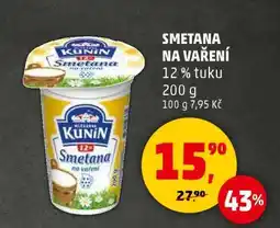 Penny Market Smetana na vaření nabídka