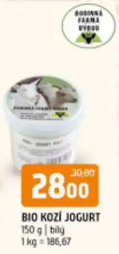 Terno BIO KOZÍ JOGURT nabídka