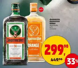 Penny Market Jägermeister, Jägermeister Orange nabídka
