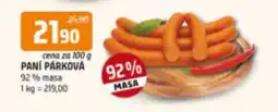 Terno PANÍ PÁRKOVÁ nabídka