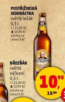 Penny Market Březňák světlé výčepní nabídka