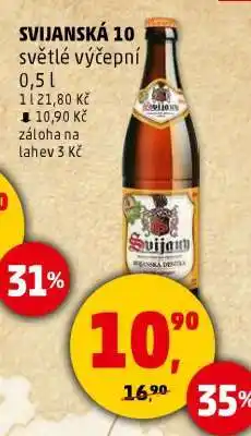 Penny Market SVIJANSKÁ 10 světlé výčepní nabídka
