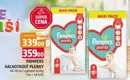 Terno PAMPERS KALHOTKOVÉ PLENKY nabídka