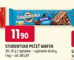 Terno STUDENTSKÁ PEČEŤ WAFER nabídka