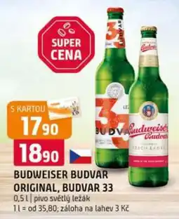 Terno Budweiser Budvar Original Budvar 33 nabídka
