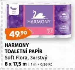 Terno Harmony toaletní papír nabídka
