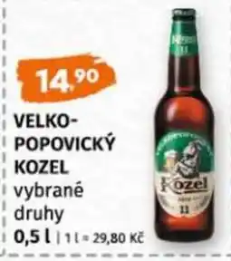 Terno VELKOPOPOVICKÝ Kozel vybrané druhy nabídka
