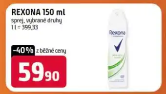 Terno Rexona 150 ml nabídka