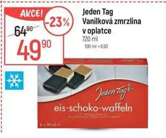 Globus Jeden Tag Vanilková zmrzlina v oplatce nabídka
