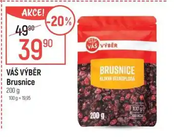 Globus VÁŠ VÝBĚR Brusnice nabídka