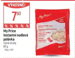 Globus My Price Instantní nudlová polévka nabídka