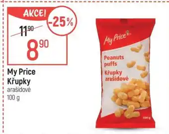 Globus My Price Křupky arašídové nabídka