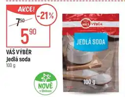 Globus VÁŠ VÝBĚR Jedlá soda nabídka