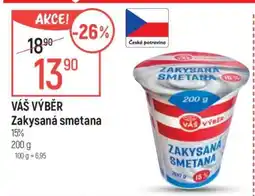 Globus Váš Výběr Zakysaná smetana nabídka