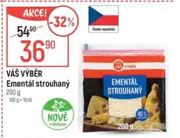 Globus VÁŠ VÝBĚR Ementál strouhaný nabídka