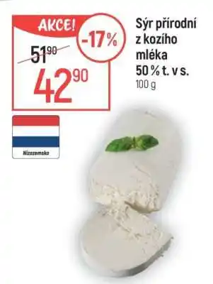Globus Sýr přírodní z kozího mléka nabídka