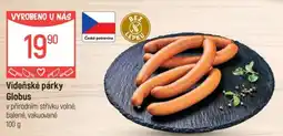 Globus Vídeňské párky Globus nabídka
