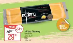 Globus Adriana těstoviny nabídka