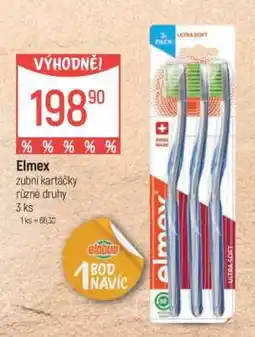 Globus ELMEX Zubní kartáčky nabídka