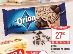 Globus Orion Čokoláda na vaření nabídka
