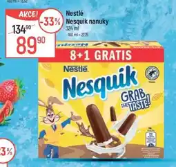 Globus Nestlé Nesquik nanuky nabídka