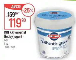 Globus KRI KRI original Řecký jogurt nabídka