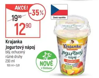 Globus KRAJANKA JOGURTOVÝ NÁPOJ nabídka