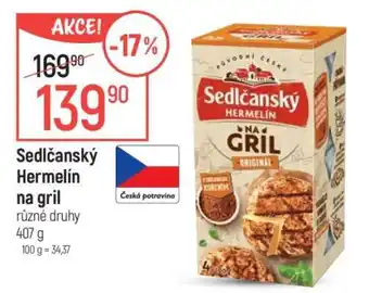 Globus Sedlčanský hermelín na gril nabídka