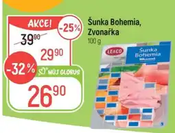 Globus Šunka Bohemia, Zvonařka nabídka
