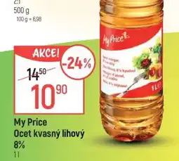Globus My Price Ocet kvasný lihový 8% nabídka