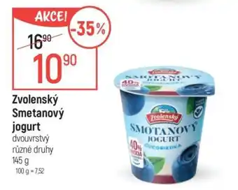 Globus Zvolenský smetanový jogurt nabídka