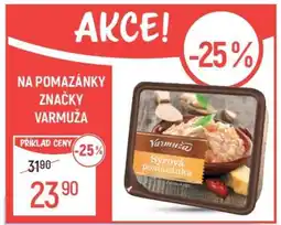 Globus Varmuža Sýrová pomazánka nabídka