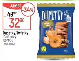 Globus Dupetky, Twistky nabídka