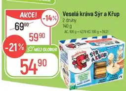 Globus Veselá kráva Sýr a Křup nabídka