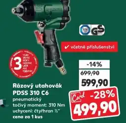 Kaufland Rázový utahovák PDSS 310 C6 nabídka