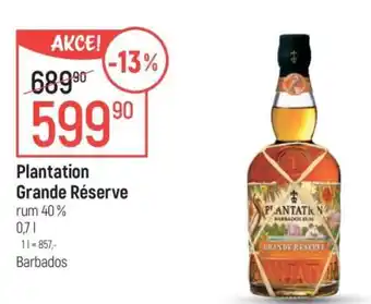 Globus Plantation Grande Réserve nabídka
