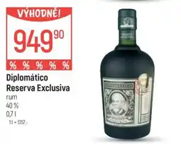 Globus Diplomático Reserva Exclusiva nabídka