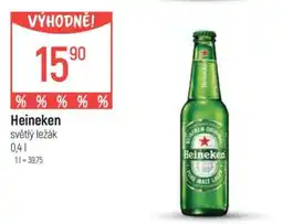 Globus Heineken světlý ležák nabídka