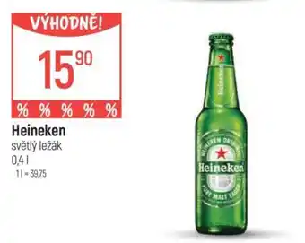 Globus Heineken světlý ležák nabídka