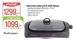 Globus Elektrický stolní gril R-2525 Master nabídka